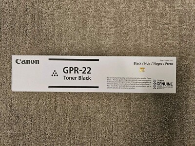 Canon Gpr-22 Toner Cartridge - Black 