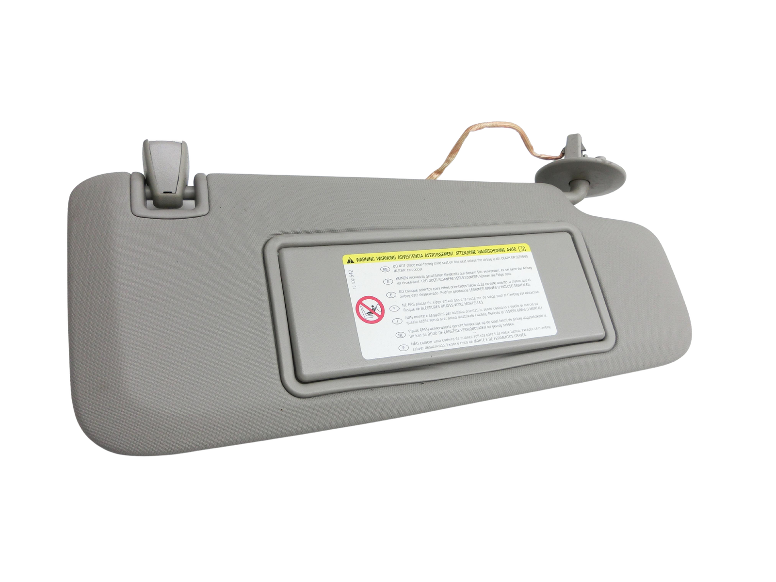 Sun Visor Right for passenger Opel Astra J 09-12 - Bild 1