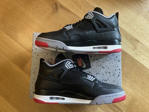 JORDAN NIKE AIR JORDAN 4 BRED REIMAGINED EU 45 US 11