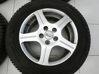 VW Polo 6R 09-14 4 x Kompletträder Aluminiumfelge Winterreifen 175/70R14 5X100 VW Polo 6R 09-14 17.12.2009 KBA46058... Vorschau 4