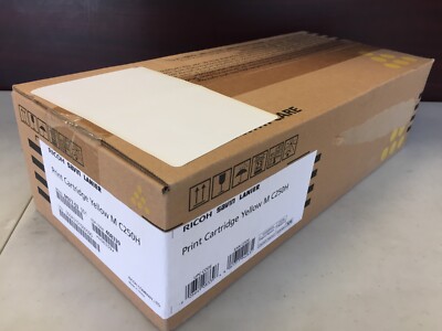 New Original Ricoh 408339 Yellow M C250H Toner for M C250FW, M C250FWB, P C301W