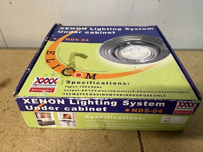 4 Pack Magickwoods NDS-04 Under Cabinet Halogen Lights 20W Bronze