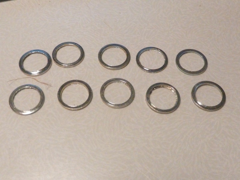 10 Rondelles  9 X 12 Mm Multi Usage 