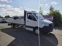 2021 ON 71 PLATE MERCEDES BENZ SPRINTER 316 LWB DROPSIDE PICKUP ULEZ FREE ZONE