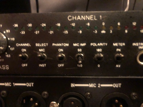 BRYSTON Stereo Pro Stereo MIC preamp