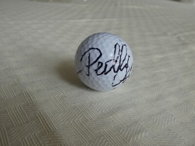 Pernilla Lindberg Hand Signed Dunlap Golf Ball Signature LPGA Autograph