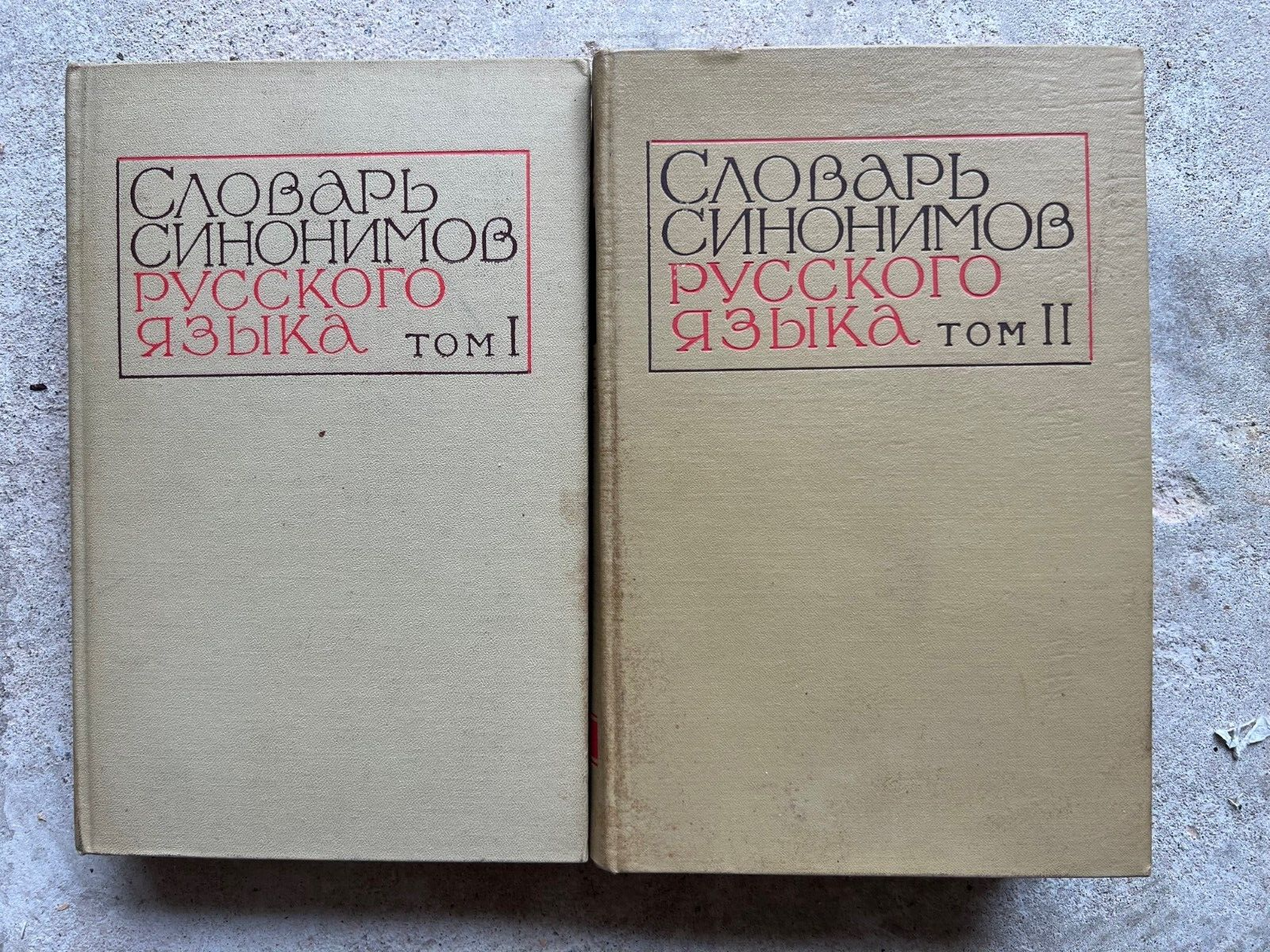 Словарь Синонимов Русского Языка В 2х Томах 1971г | EBay