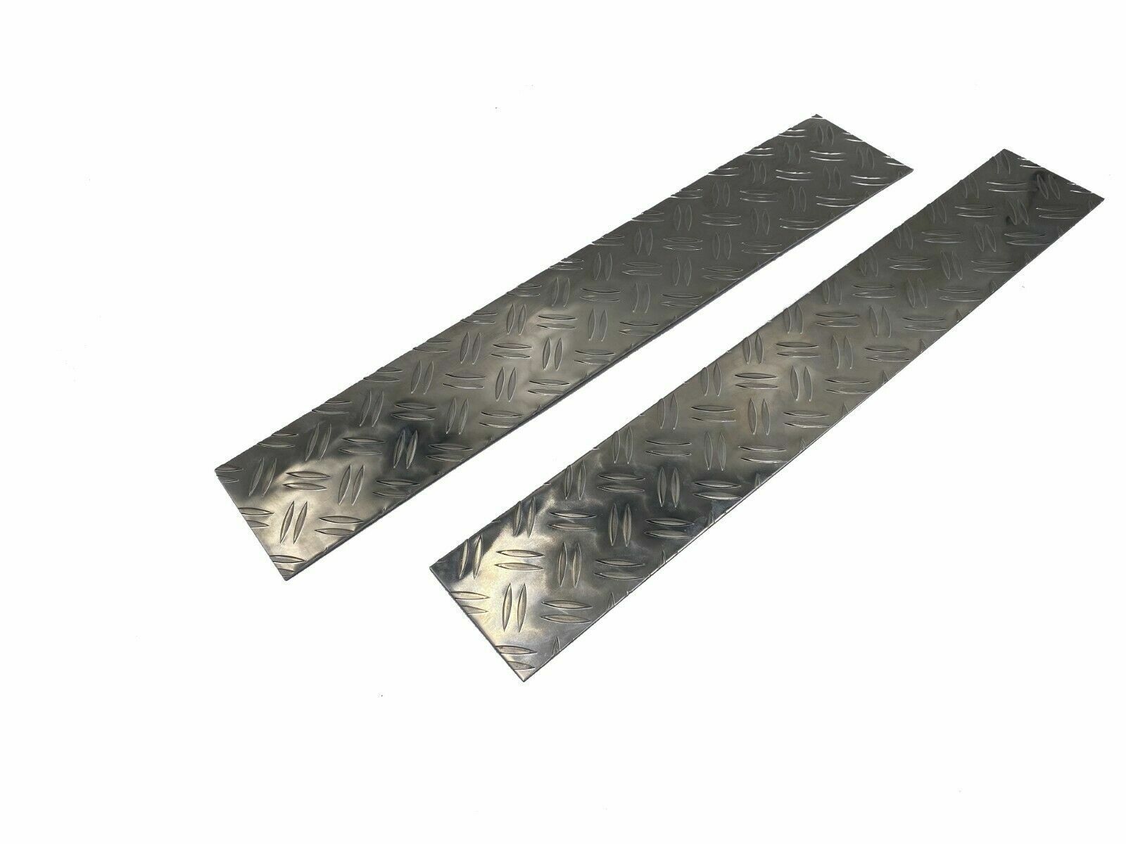 Alu Riffelblech Streifen Alu Streifen Aluplatte Abdeckung Blechstreifen Duett