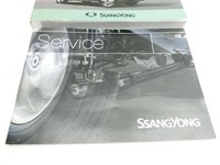 SSangyong Korando CK 10-13 Serviceheft Betriebsanleitung Anleitung Bordmappe SSangyong Korando CK 10-13 05.04.2013... Vorschau 2