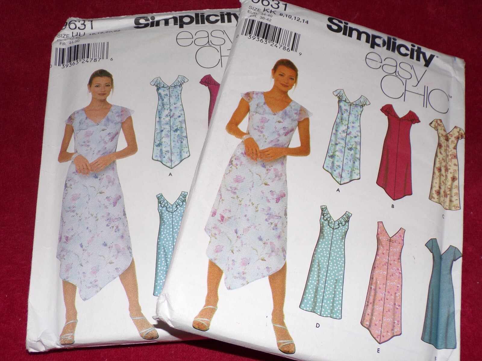 🌸 SIMPLICITY #9631 - LADIES EASY 