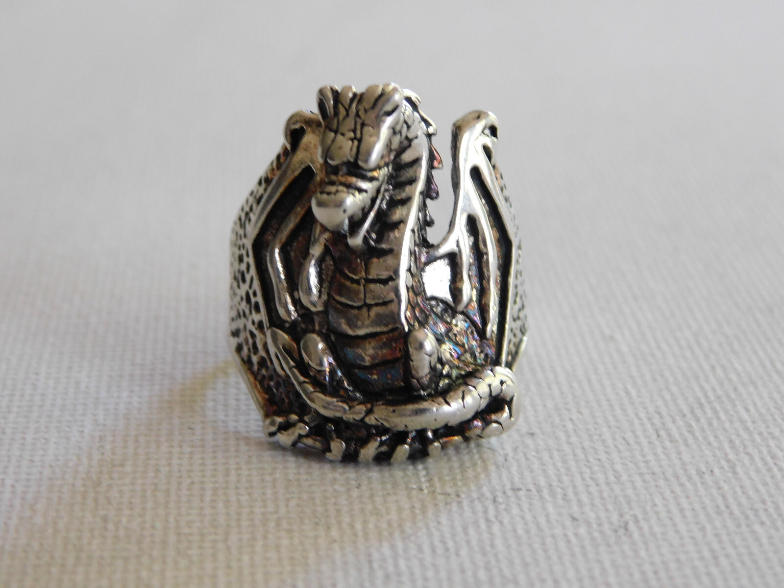 レアアンティーク　vintage RING Night戦士　彫り込み　UK $_57.JPG?set_id=880000500F