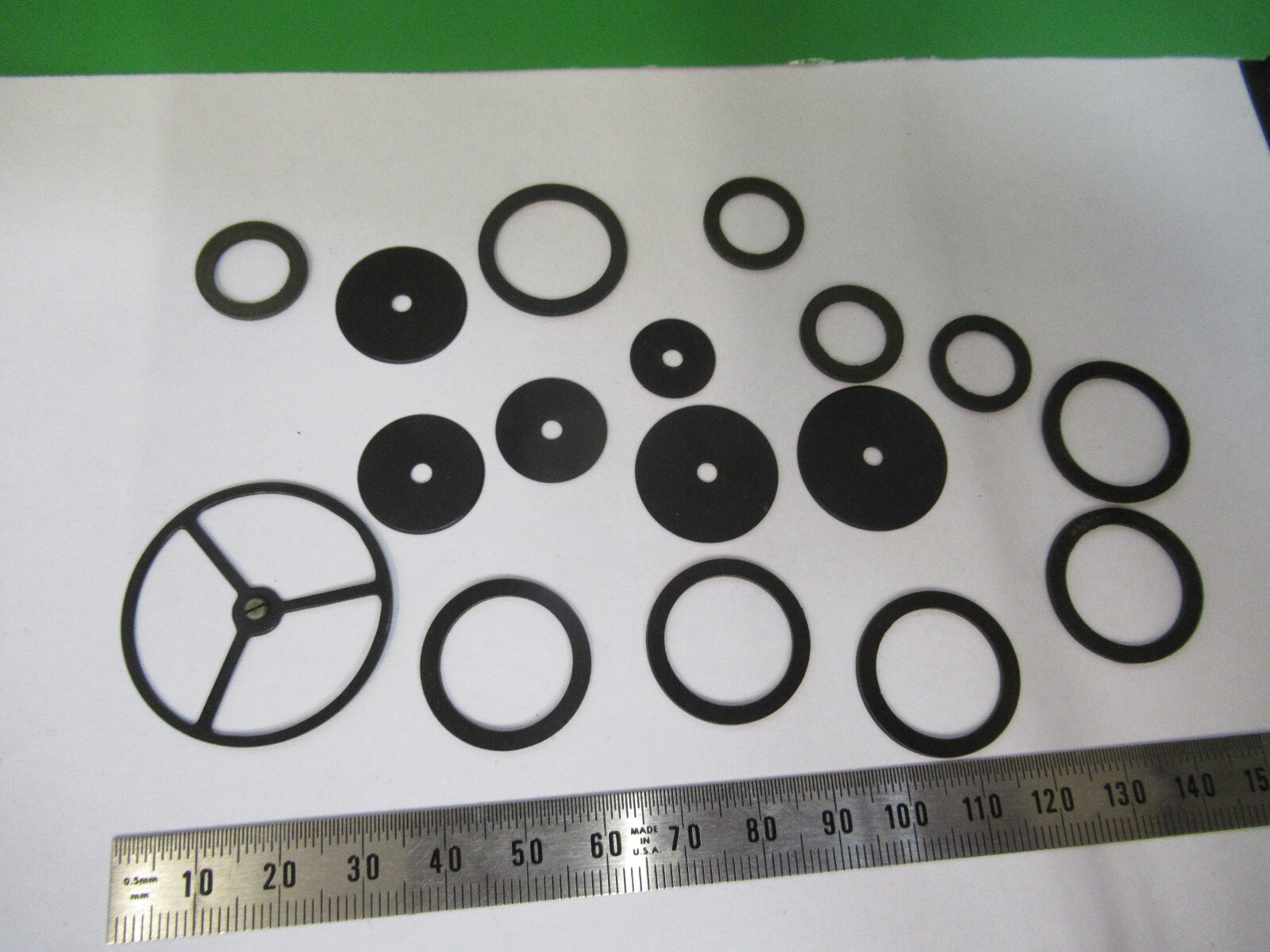 「VISIONAIRE NO.15・1995」sn.1365 ANTIQUE ASSORTED PARTS DARK FIELD OPTICS MICROSCOPE PART AS