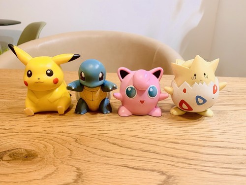 4SET] Pokemon Vintage Figure 1997 TOMY from JAPAN Pikachu | eBay