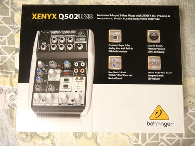 ENYX Q502U USB SOUND CONTROL MIXER BOARD USA SELLER. Buy it now for 49.95