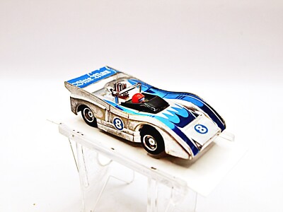 Tyco Pro (Blue Max) McLaren M8F Chrome/Blue #8 Nice