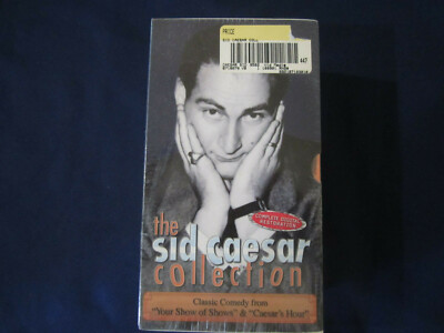 The Sid Caesar Collection - Box Set (VHS, 2000, 3-Tape Set)
