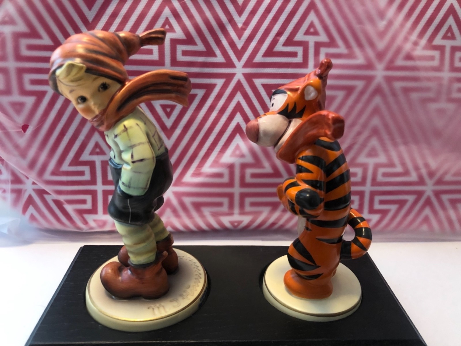 Goebel Hummel Disney Tigger March Winds Figurine Set 50 Years RARE Special Ed