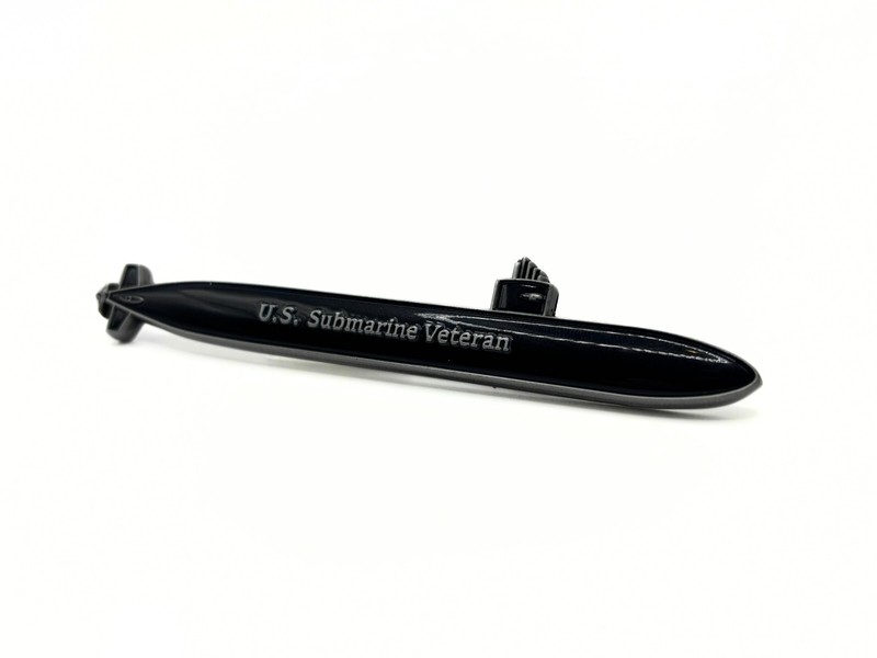 Navy Submarine Veteran - 688 Class Shaped Challenge Coin