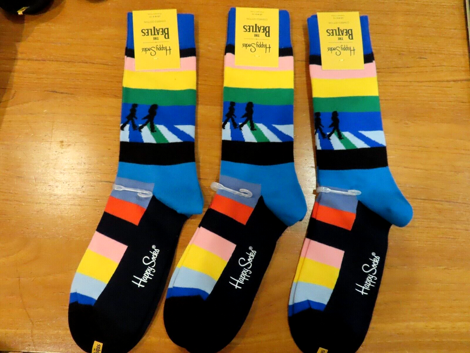 S (10-13) Limited Edition Abbey Road Crossing - Beatles Happy Socks