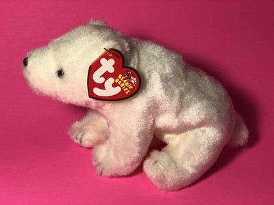 WWF Polar Bear Internet Exclusive Ty Beanie Baby Icepack MWMT