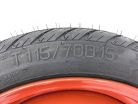 Hyundai I10 IA 13-16 1 x Komplettrad Ersatzrad Stahlfelge Sommerreifen 115/70R15 4X100 Hyundai I10 IA 13-16... Vorschau 7