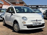 2018 Fiat 500 1.2 Pop Euro 6 (s/s) 3dr HATCHBACK Petrol Manual