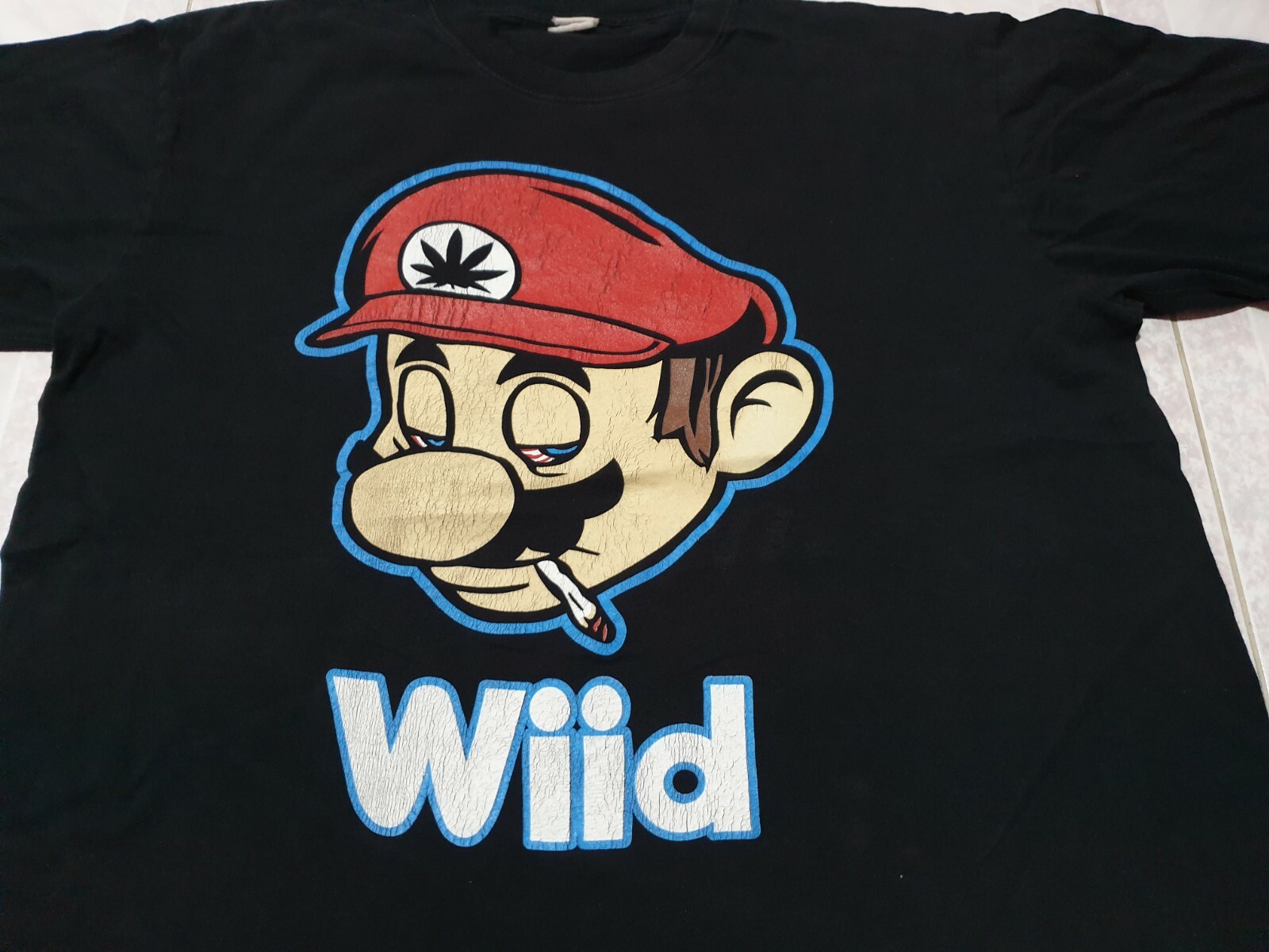 マリオ wiid ヴィンテージ Tシャツ｜メンズ