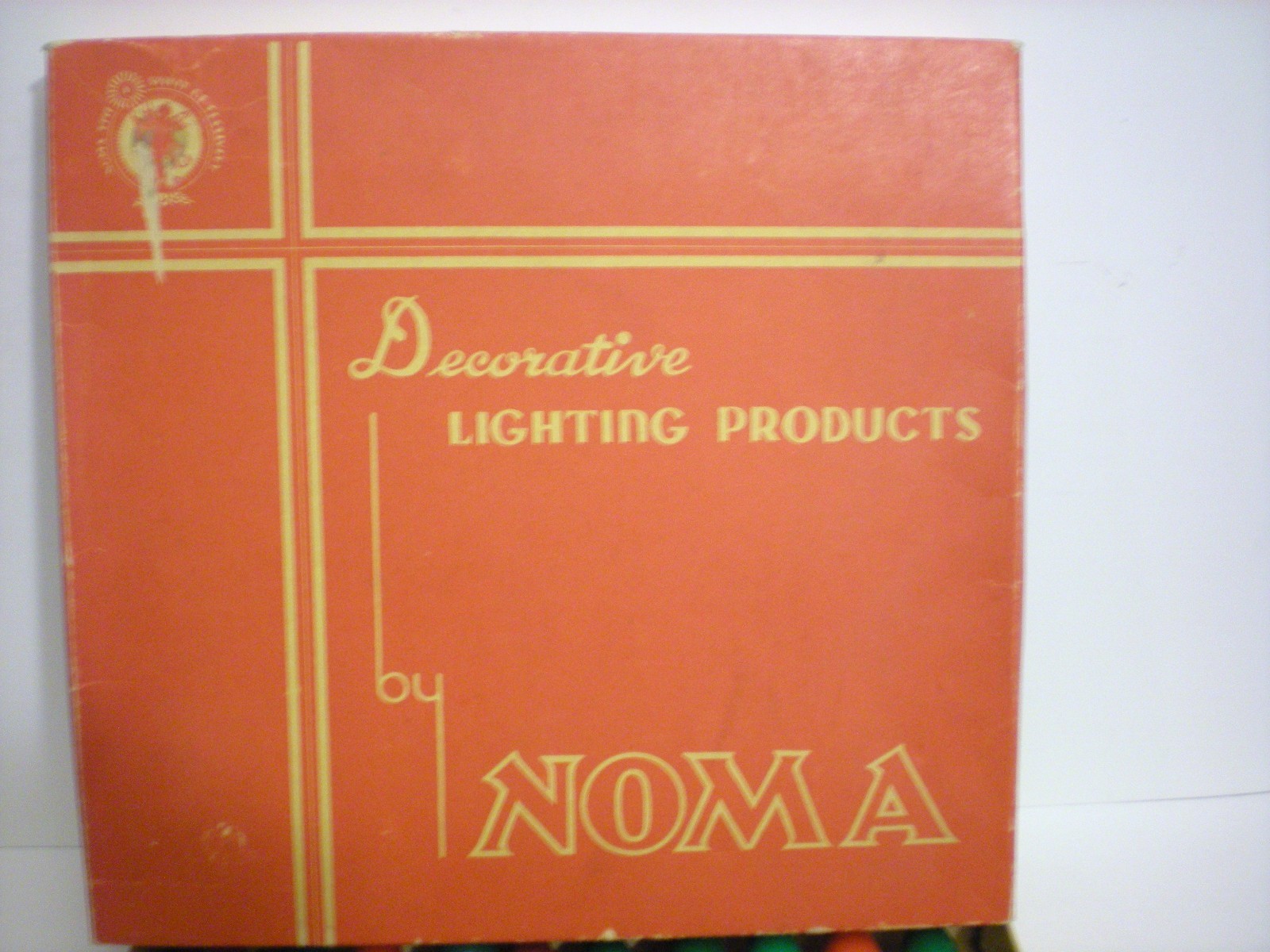 Vintage Boxed Set Noma Christmas Lights All Working  Ex. Vintage Condition