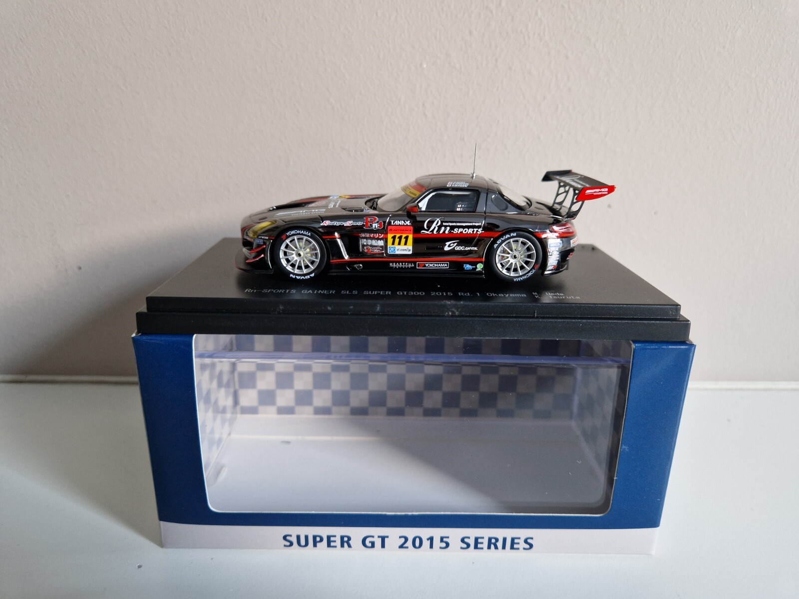 エブロ。1/43GREEN.AMG.GT3。 エブロ。1/43GREEN.AMG.GT3。 EBBRO 1/43 GREEN TEC SLS AMG GT3