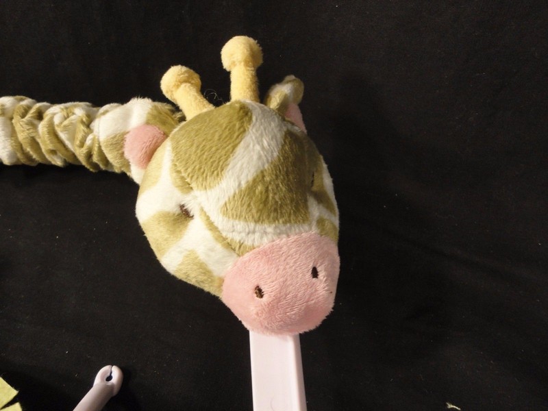 Carters Jungle Collection Musical Crib Mobile Giraffe Monkey