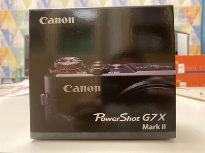 Canon PowerShot G7 X Mark II 20.1MP Digital Camera- Black - Imported Model