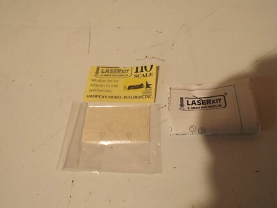 AMERICAN MODEL BUILDERS HO WINDOW SET FOR ATHEARN F UNITS (SEMI-SCALE) NEW