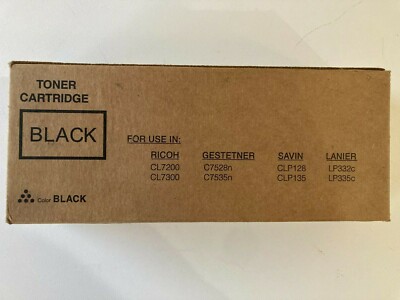 TONER CARTRIDGE/BLACK FOR RICOH/GESTETNER/SAVIN/LANIER