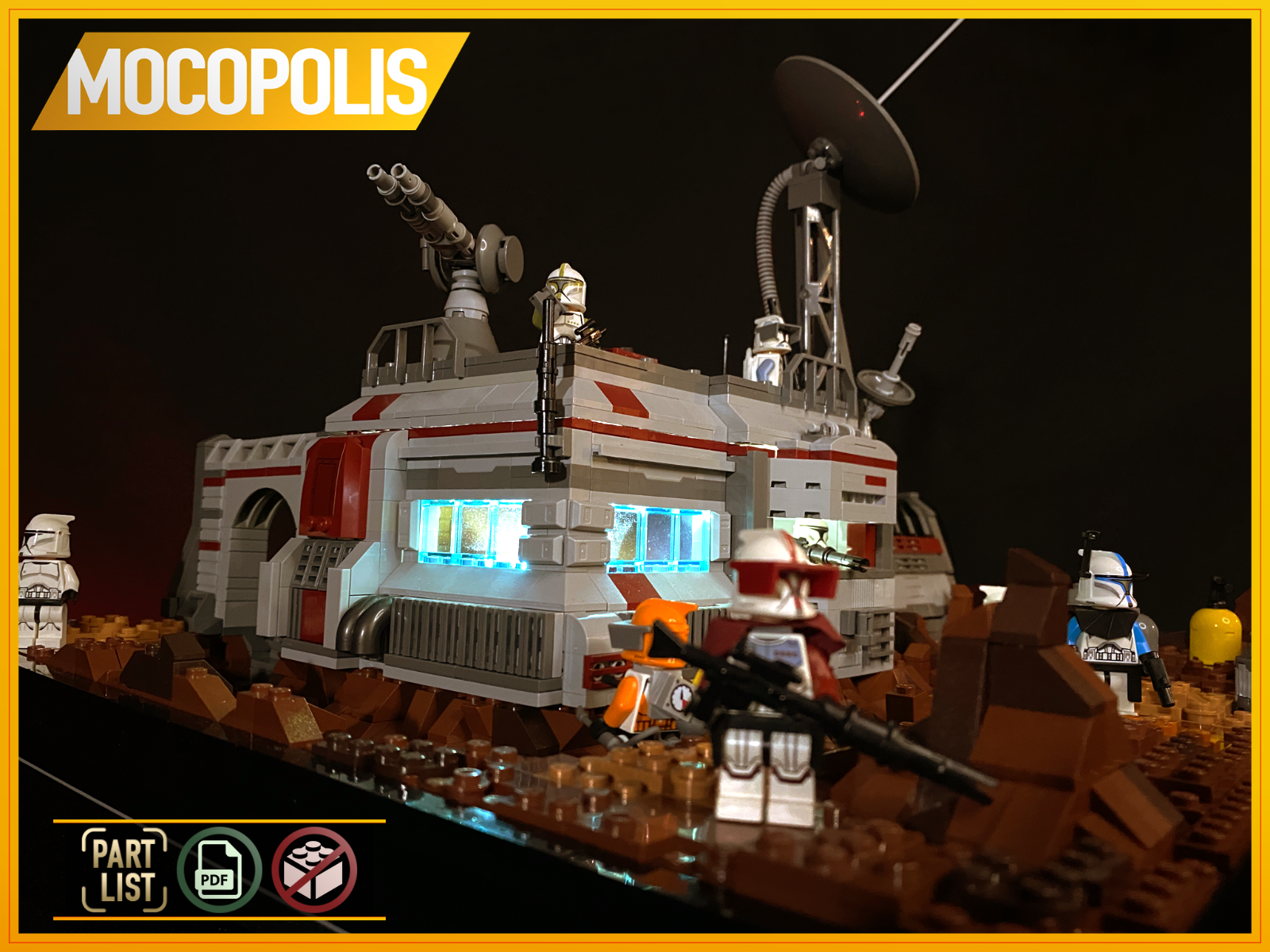 geonosis lego moc