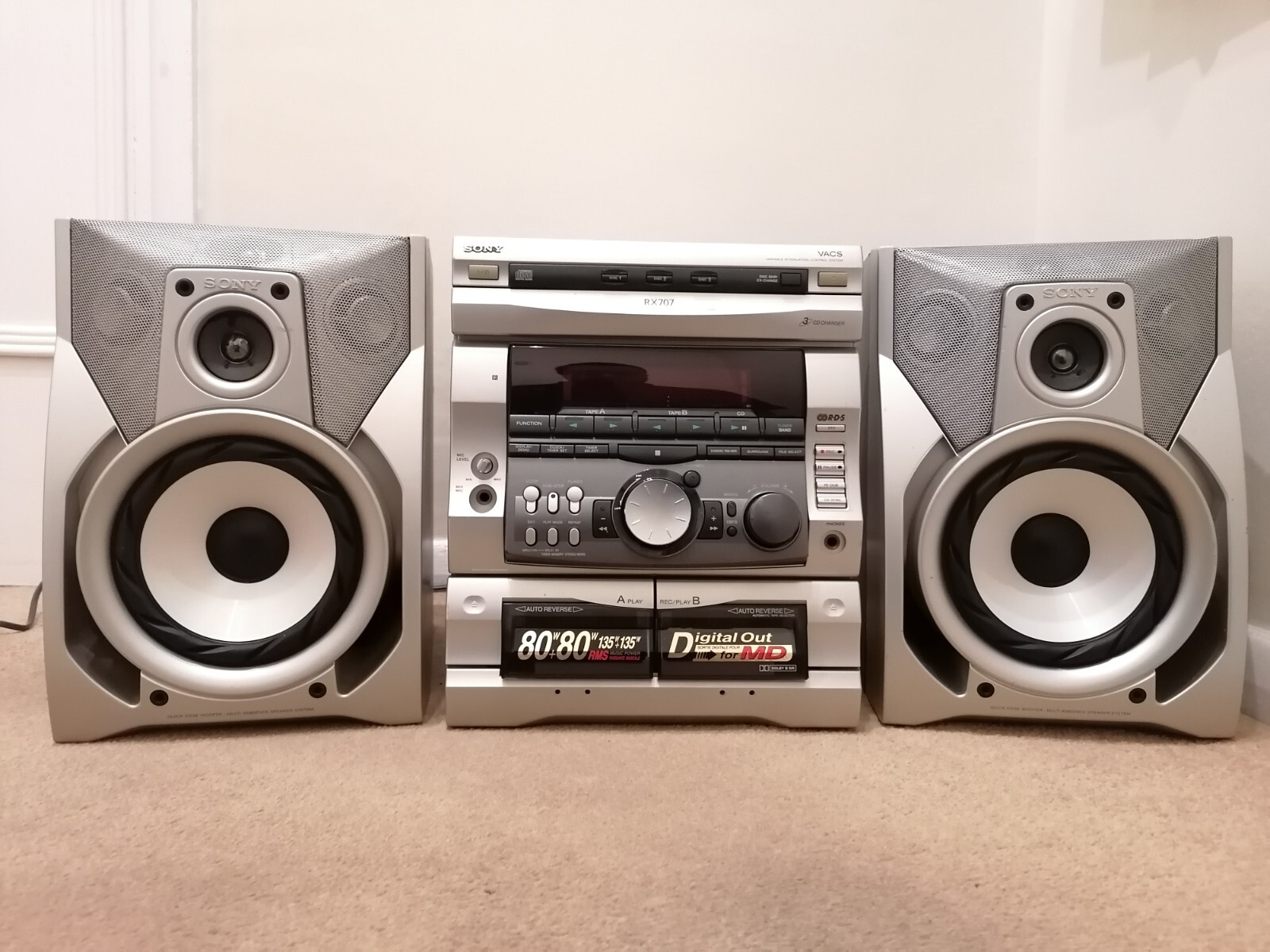 Sony Hi-Fi　コンポーネント SS-MD7 スピーカーシステム中古 2025年最新】SONY、DHC-MD7の人気アイテム - メルカリ