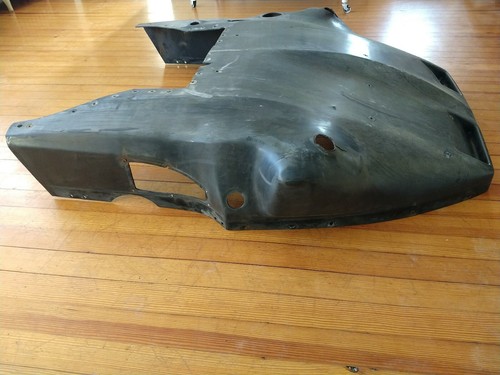 Vintage Kawasaki Snowmobile 1982 Interceptor 550 Original Bellypan