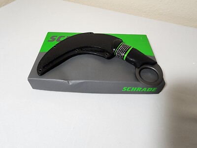 Schrade Shasta Mc'Nasty 8.39'' Full Tang 8Cr13MoV Steel Dual Edged Blade SCH112