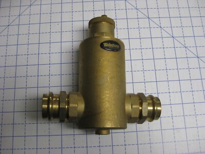 Webstone Forged Brass Air Separator, PN 78006, NOS