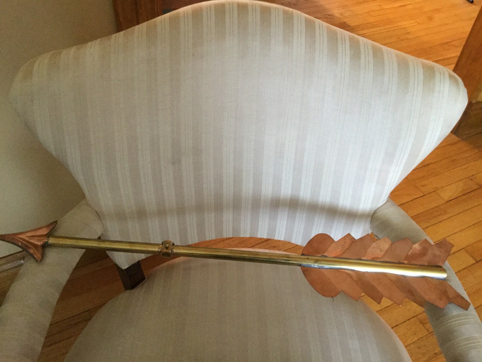 GOOD DIRECTIONS POLISHED COPPER WEATHERVANE 27