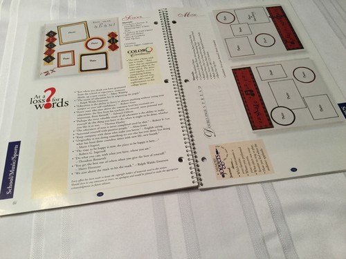 Creative Memories Scrapbook Page Design & Layout Idea Book Volume VII