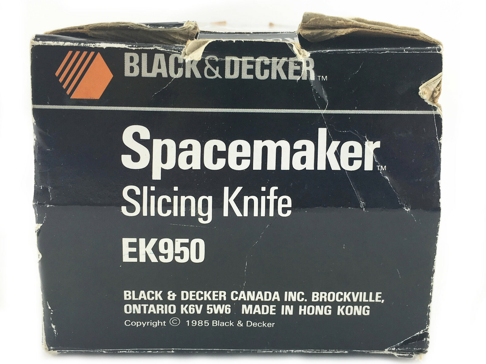 Vintage 1985 Black & Decker Spacemaker Slicing Knife EK950