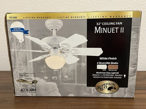 未開封1998Hampton Bay Minuet 30インチ シーリングファン 未開封1998Hampton Bay Minuet 30インチ シーリングファン