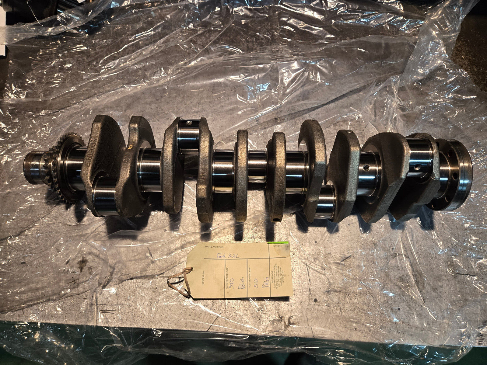BK3Z-6303-A Motorcraft Crankshaft for 2015-2019 3.2L Ford Powerstroke - Picture 1 of 12