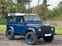 1999 Land Rover Defender 90 TD5 County Station Wagon Blue 109,000 Miles Heritage