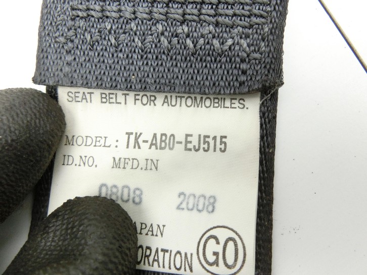 Honda Accord VIII CW3 08-11 Kombi Gurt Sicherheitsgurt Rechts Hinten Honda Accord VIII CW3 08-11 14.04.2008... Vorschau 6