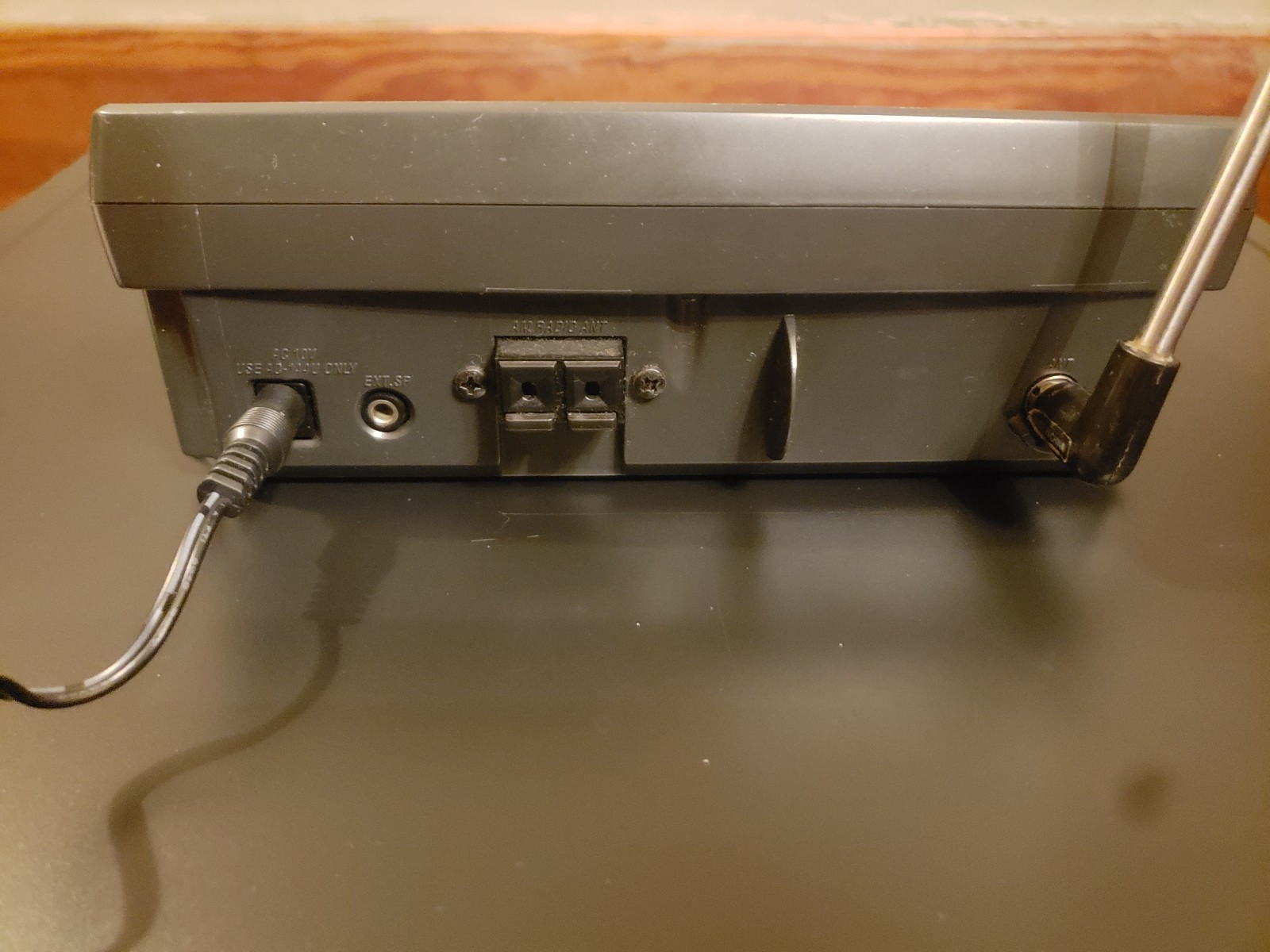 Uniden Bearcat BC248CLT Police Weather Scanner Alarm Clock