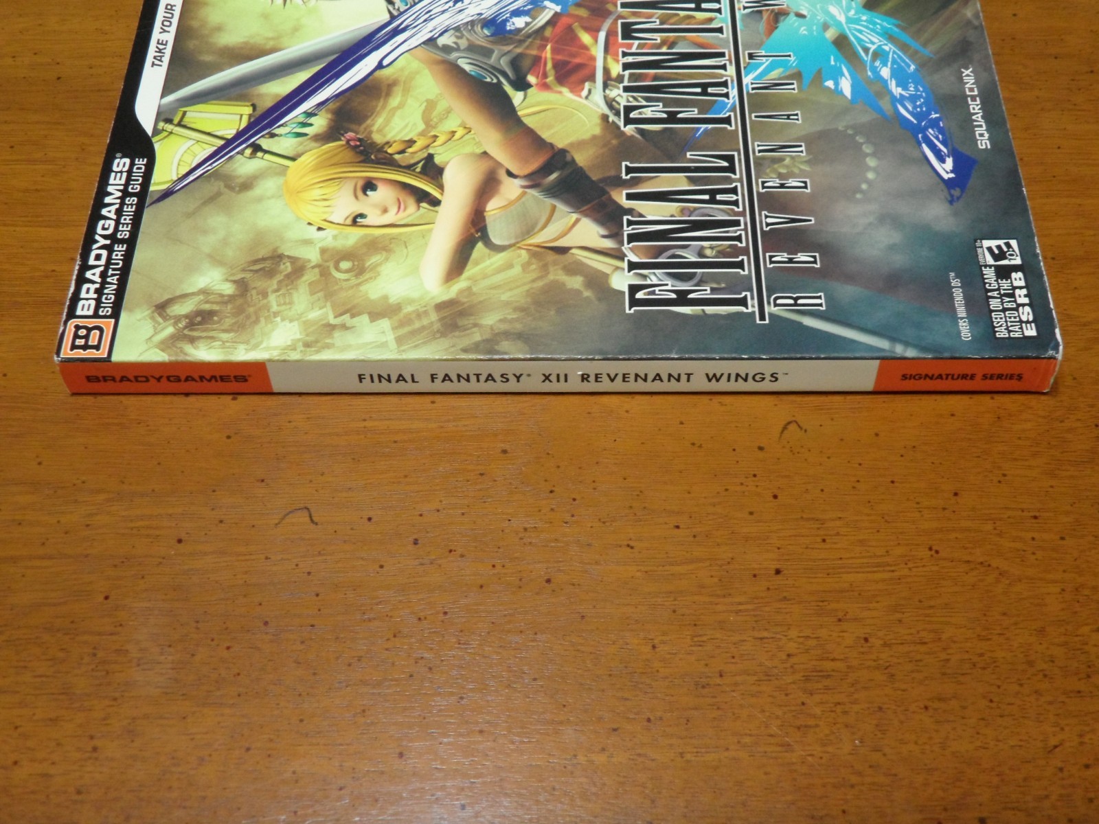 Final Fantasy Xll Revenant Wings Brady Games Strategy Guide With Pullout DS
