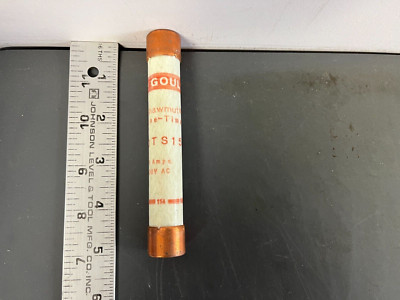 GOULD SHAWMUT OTS15- 15AMP, 600V, CLASS K5 FUSE