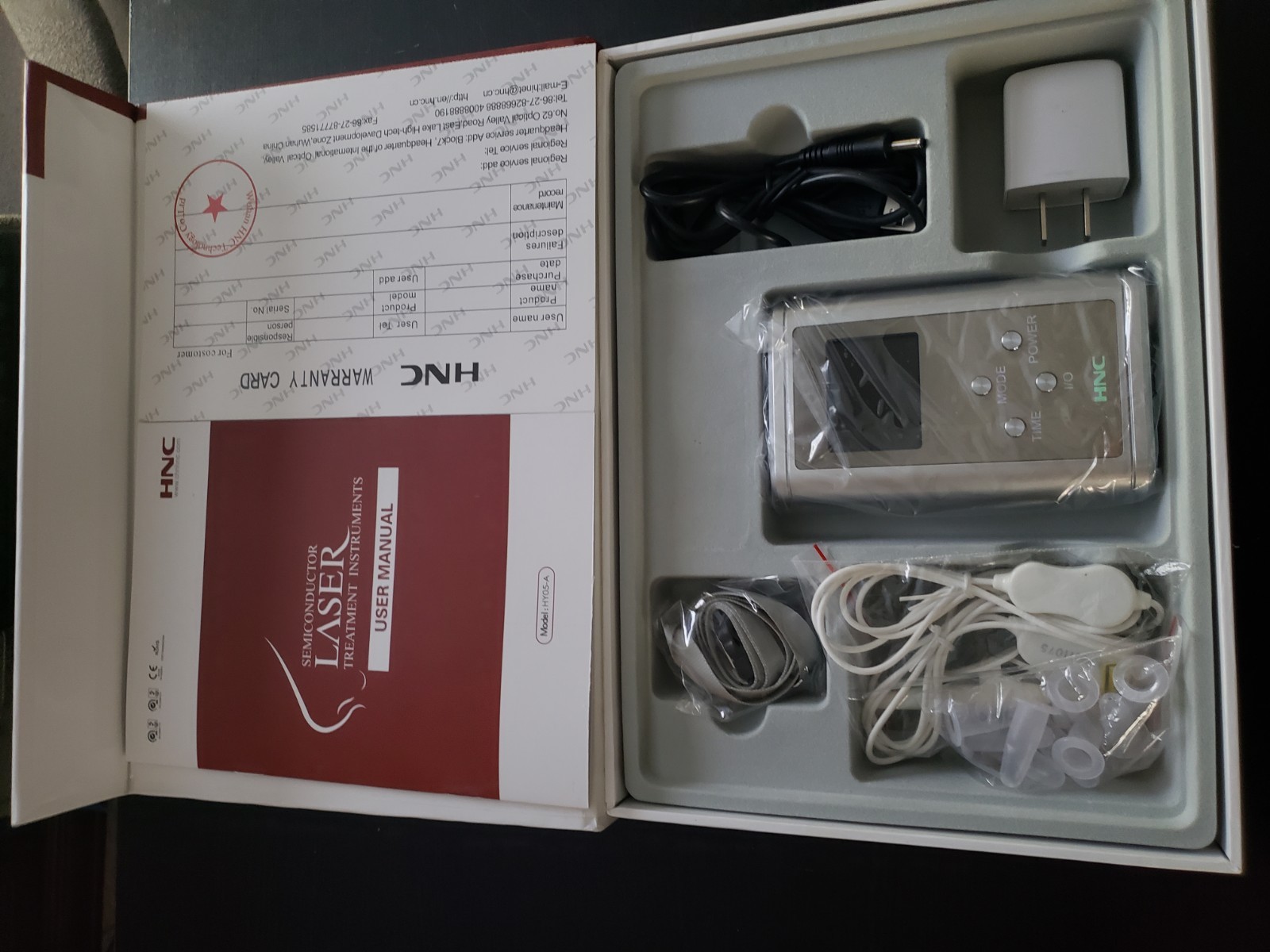 HNC Nasal-Type Semiconductor Red Laser Treatment HY05-A