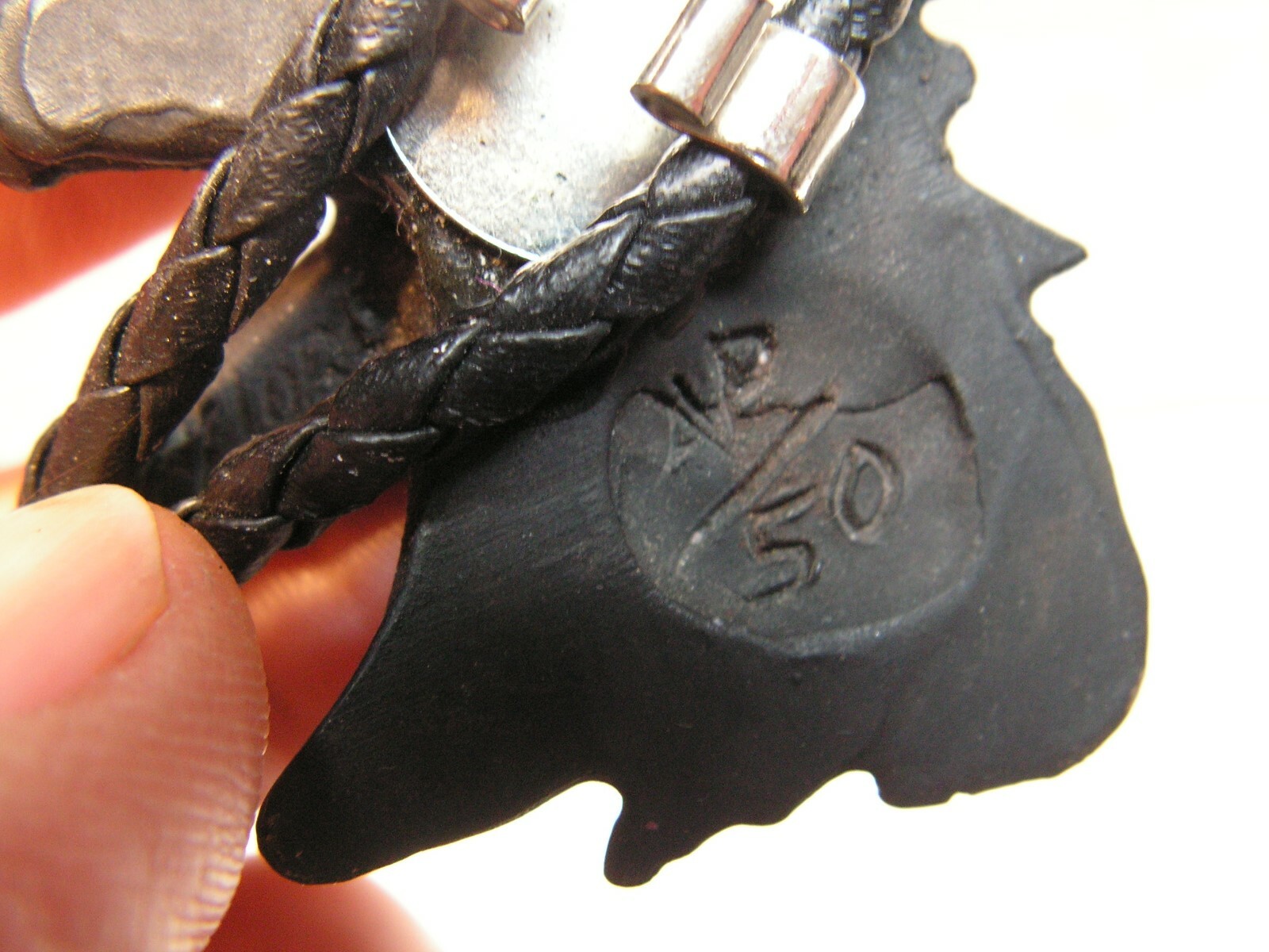 Bronze Horse Heads Bolo Tie with Ends From Artist / Sculpture Jo Saylors Estate